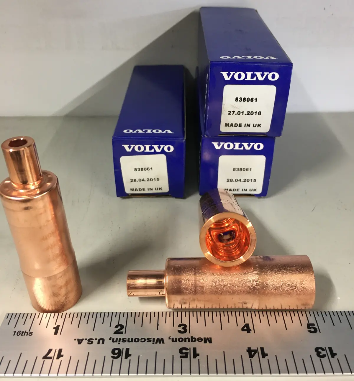 Volvo Penta Copper Sleeve / Nozzle Sleeve 838061 1