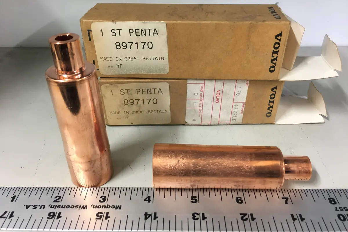 Volvo Penta Copper Sleeve / Nozzle Sleeve 897170 1