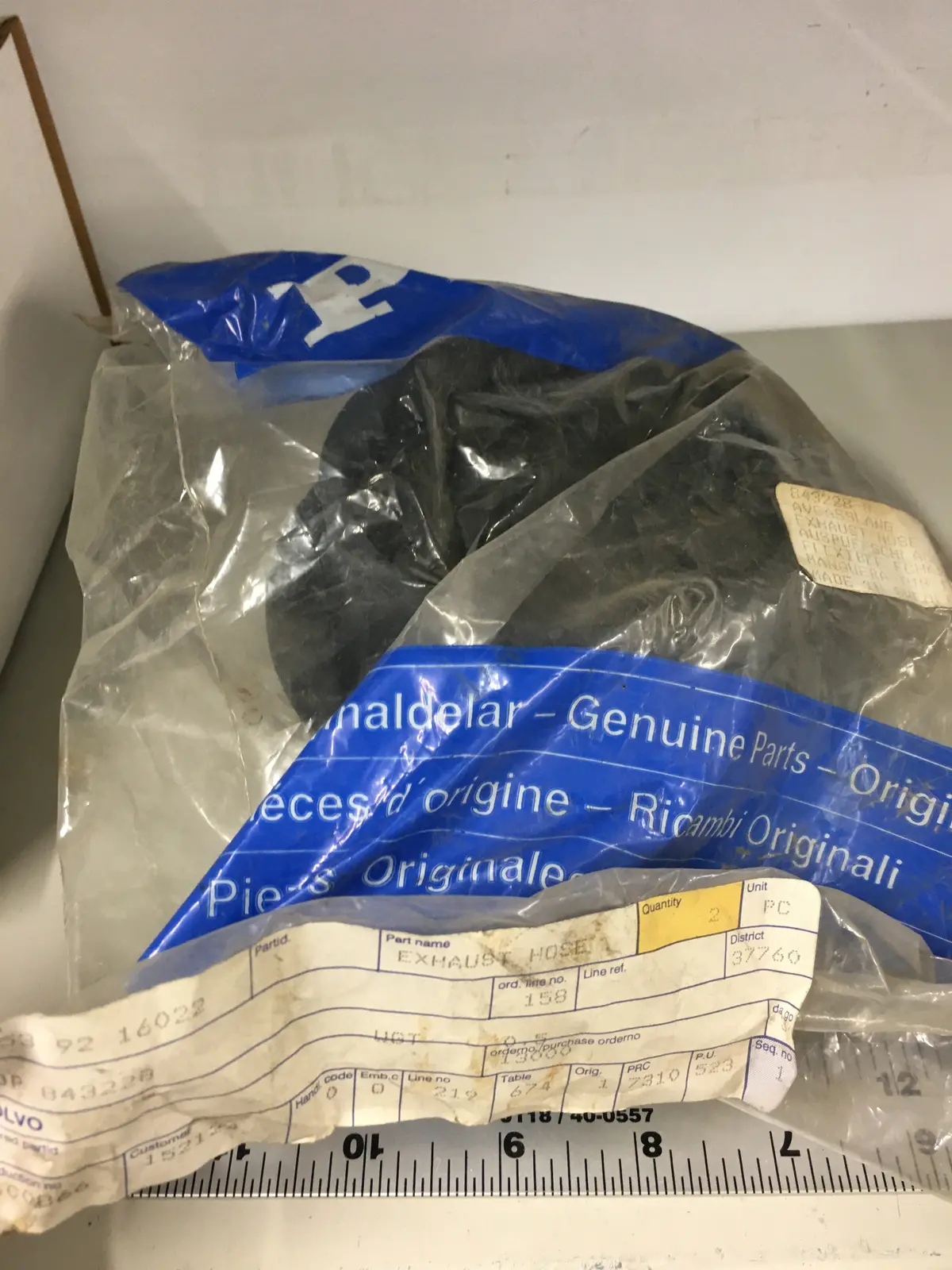 Volvo Penta Exhaust Hose 843228 1