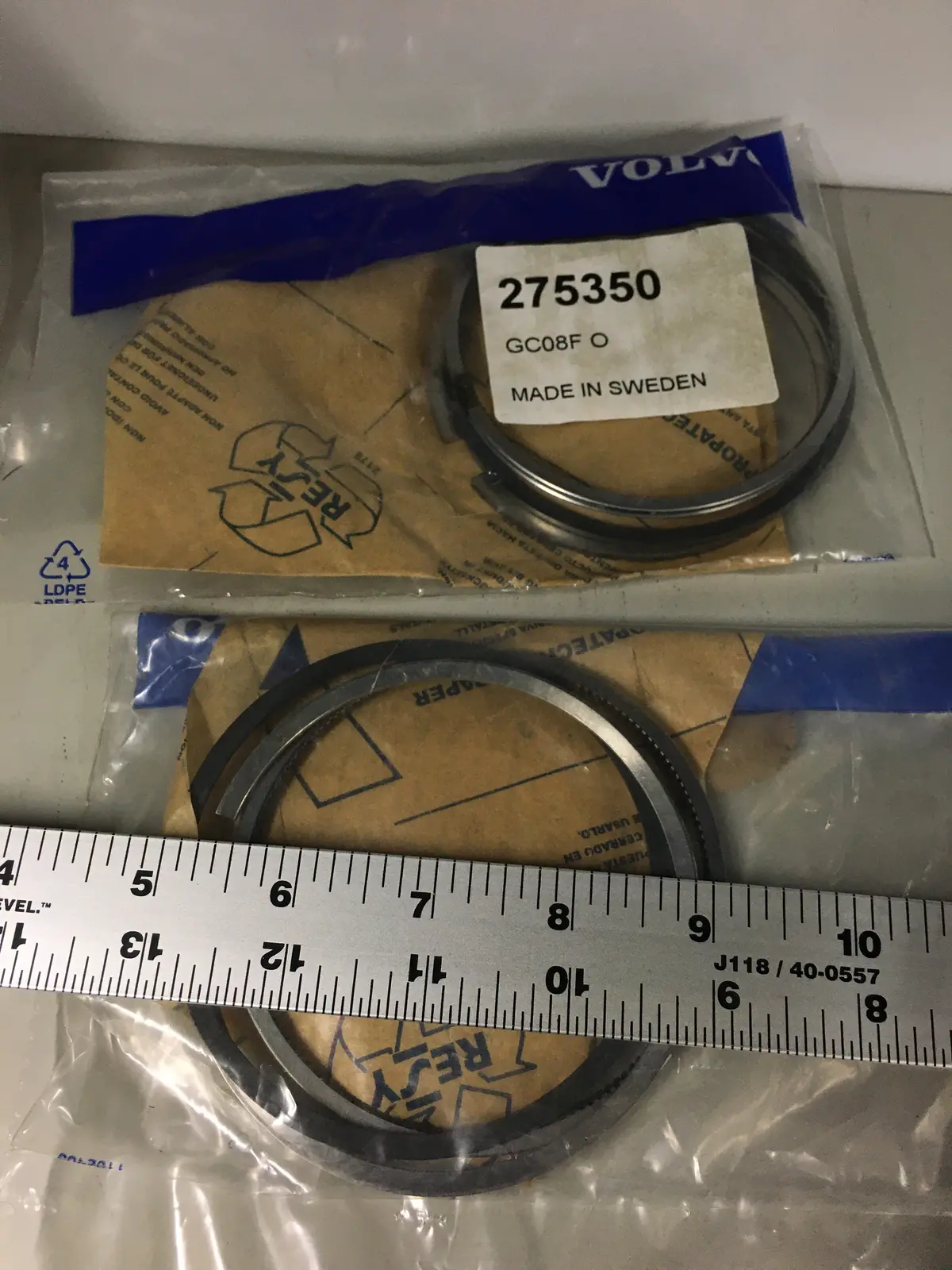Volvo Penta Piston Ring Kit 275350 1