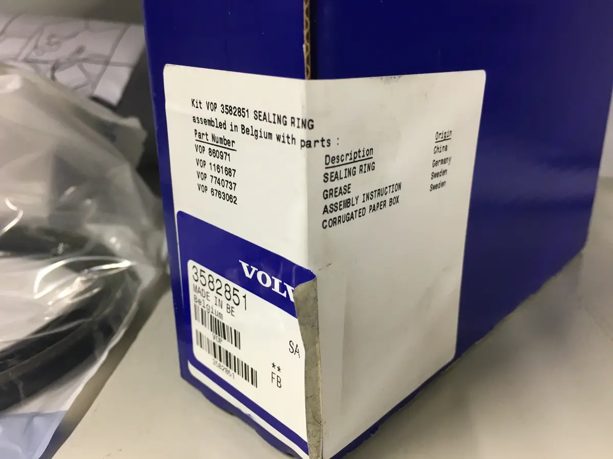 Volvo Penta Sealing Ring Kit 3582851 2