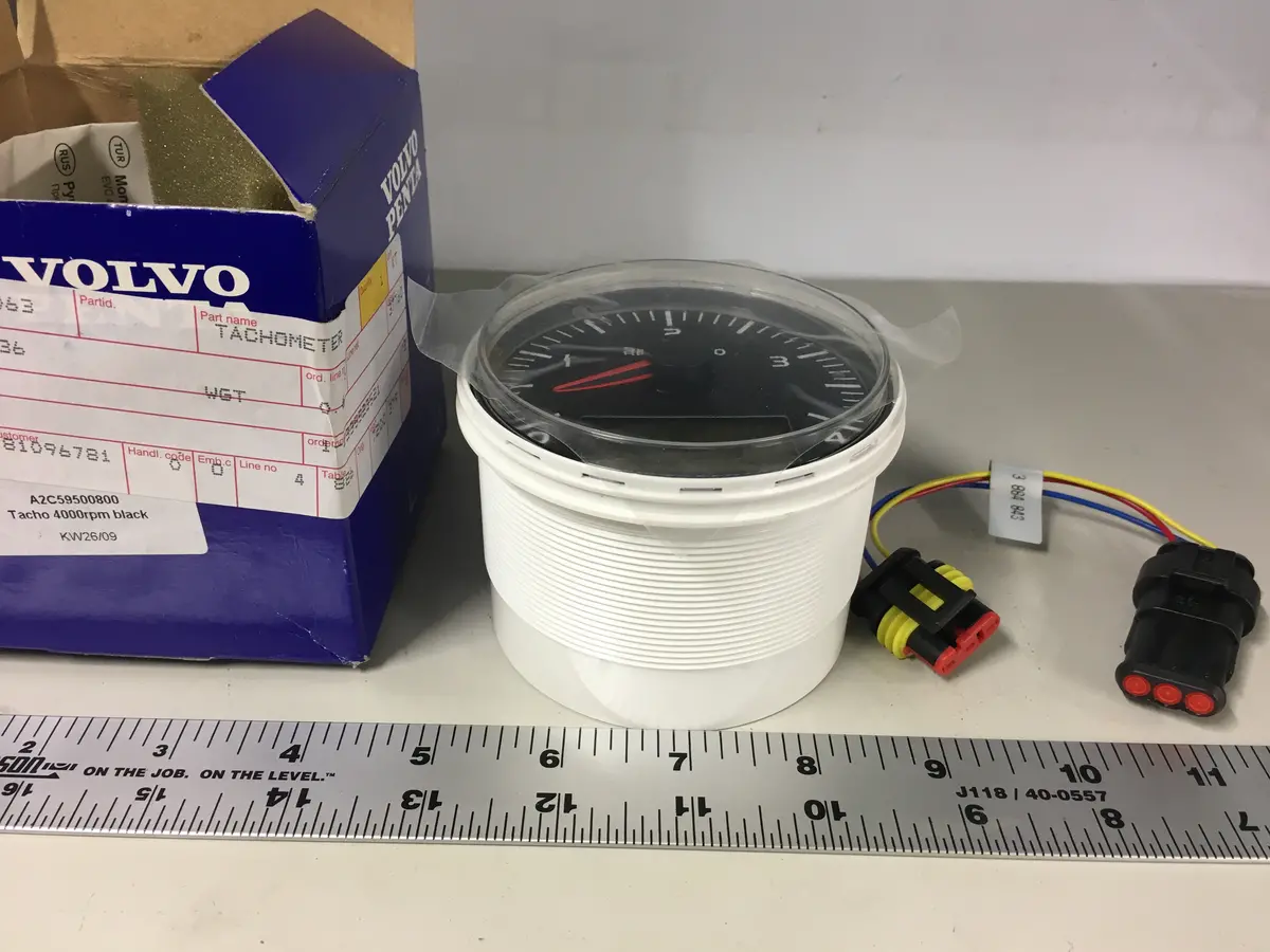 Volvo Penta Tachometer Gauge Kit 21234536 1