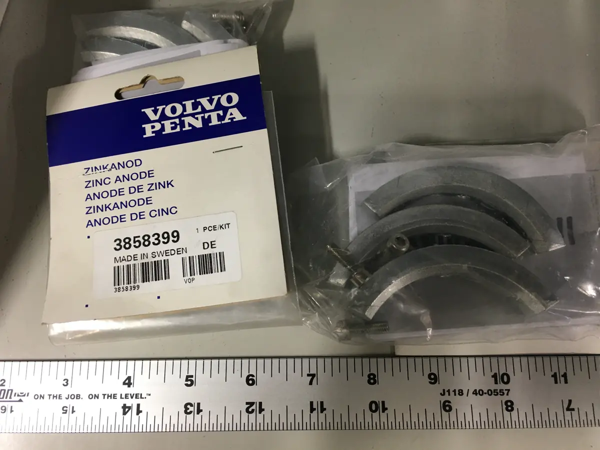 Volvo Penta Zinc Kit 3858399 1
