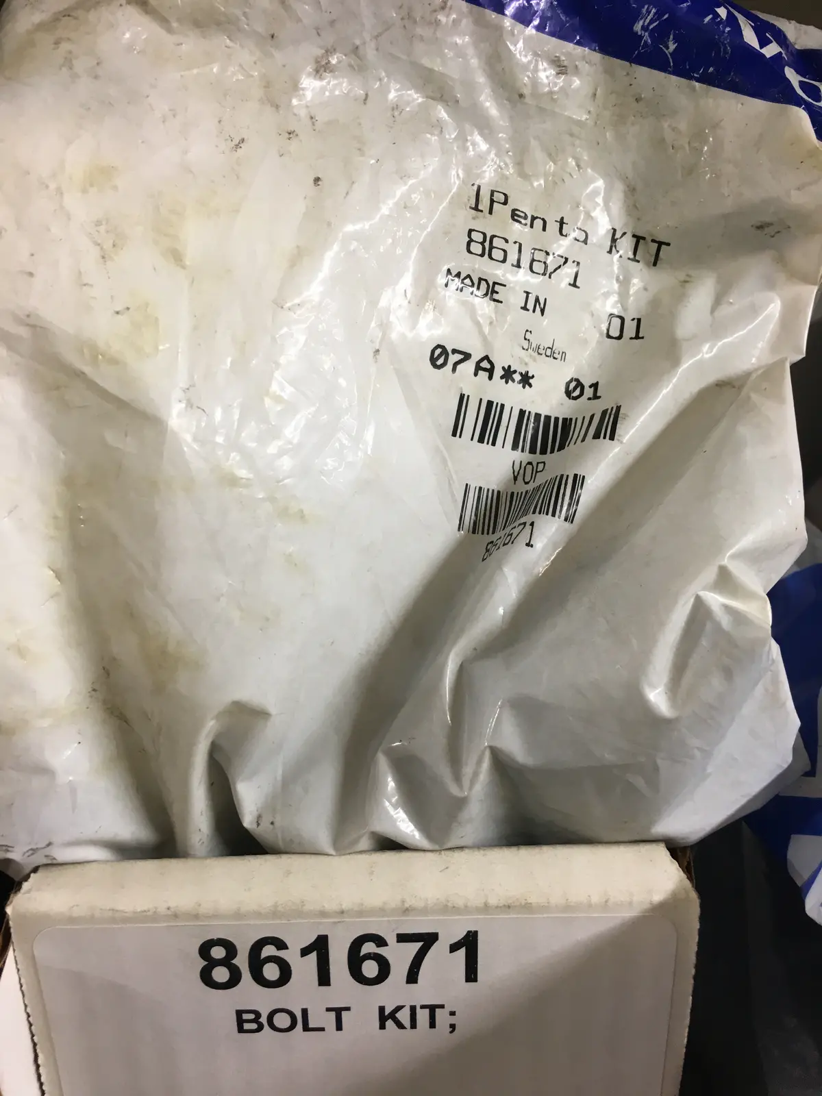 Volvo Penta Flywheel Bolt Kit 861671 1