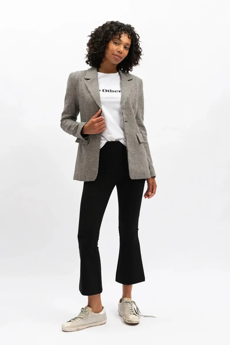 The Others - Jules Longline Blazer - Houndstooth 1
