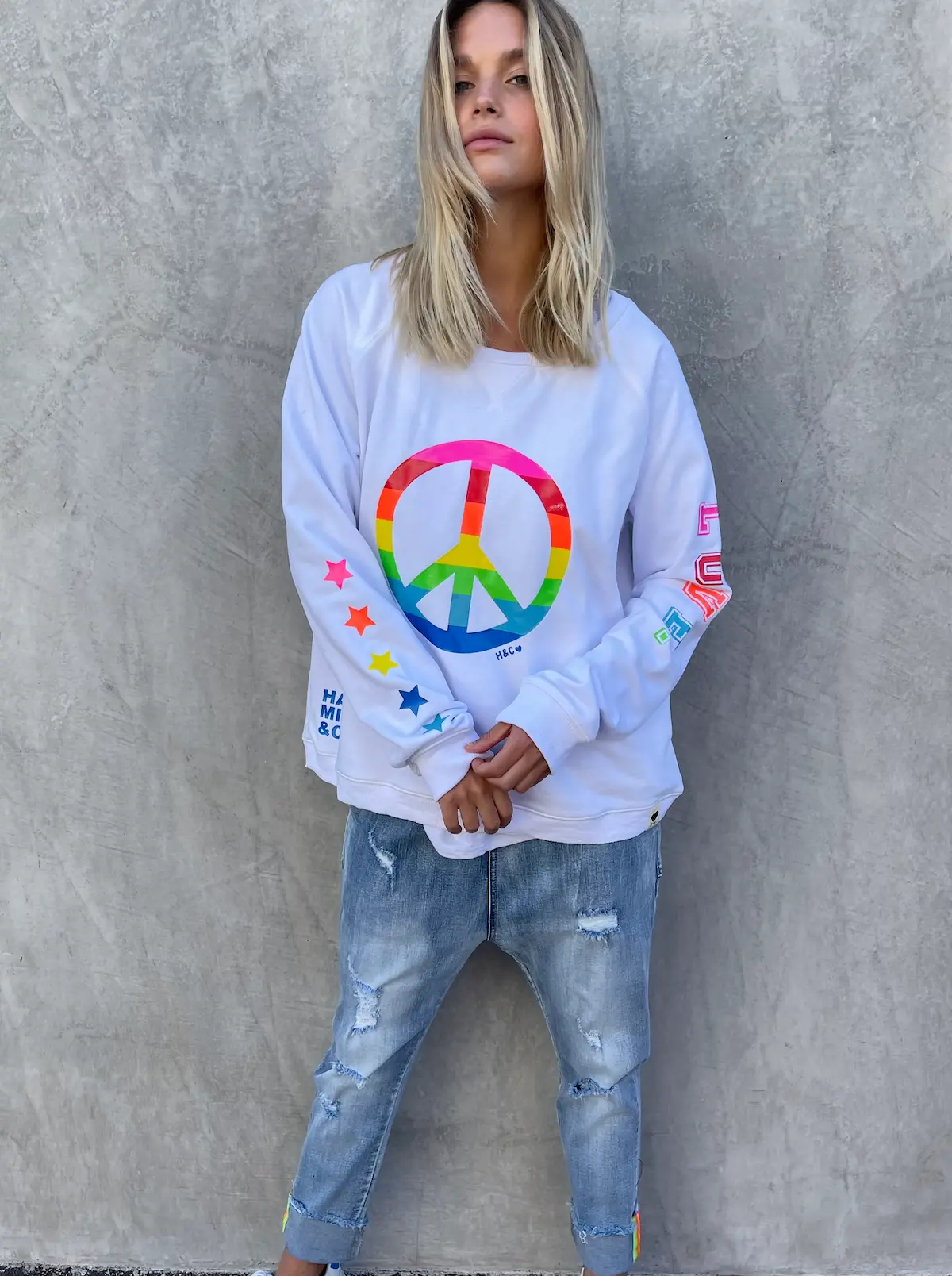 Hammill & Co - Peace Crew - White 2