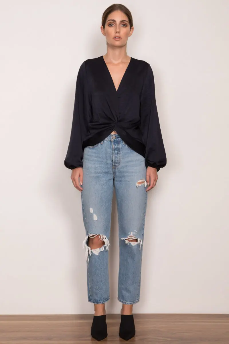 Wish - Infinity Blouse - Dark Ink 1