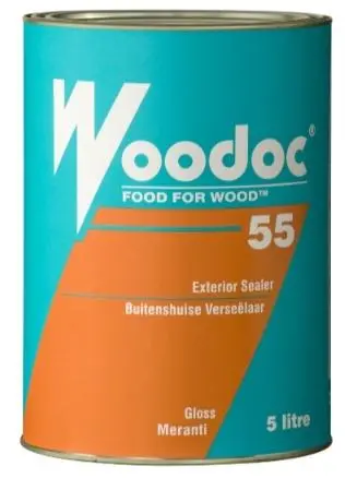 Woodoc 55 Exterior Gloss Sealer - Meranti 1