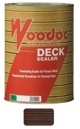 Woodoc Deck Sealer - Deep Brown 1