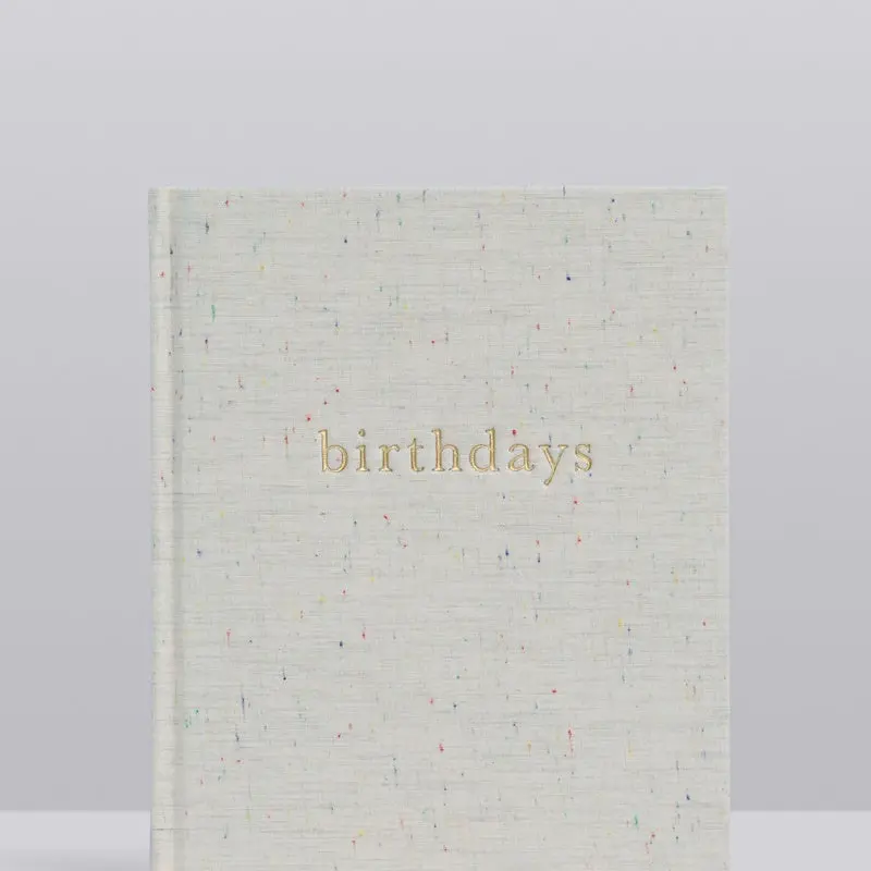 Write To Me - Birthday Memories - Oatmeal Confetti 1