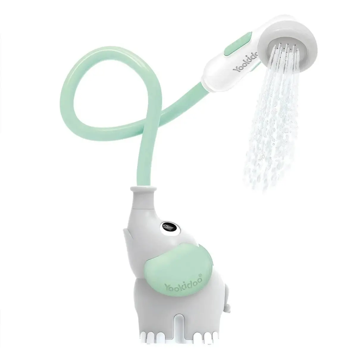 Elefante Ducha Interactivo Turquesa, Yookidoo 1