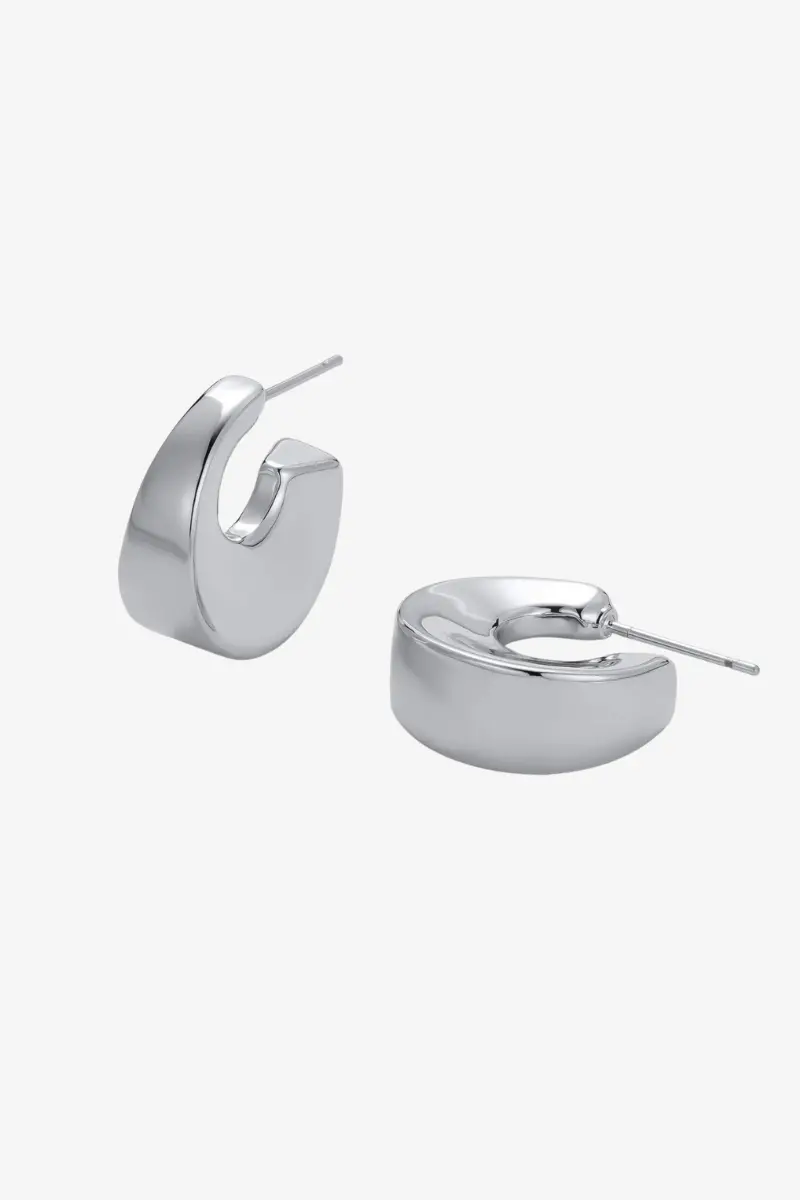 Zafino - Harper Hoop - Silver 1