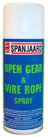 Spanjaard Open Gear & Wire Rope Spray - 350Ml Aerosol 1