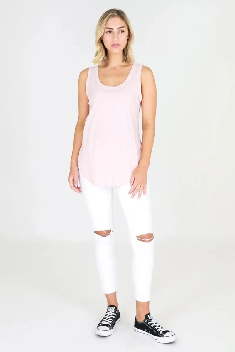 3Rd Story - Fifi Tank - Blush 1