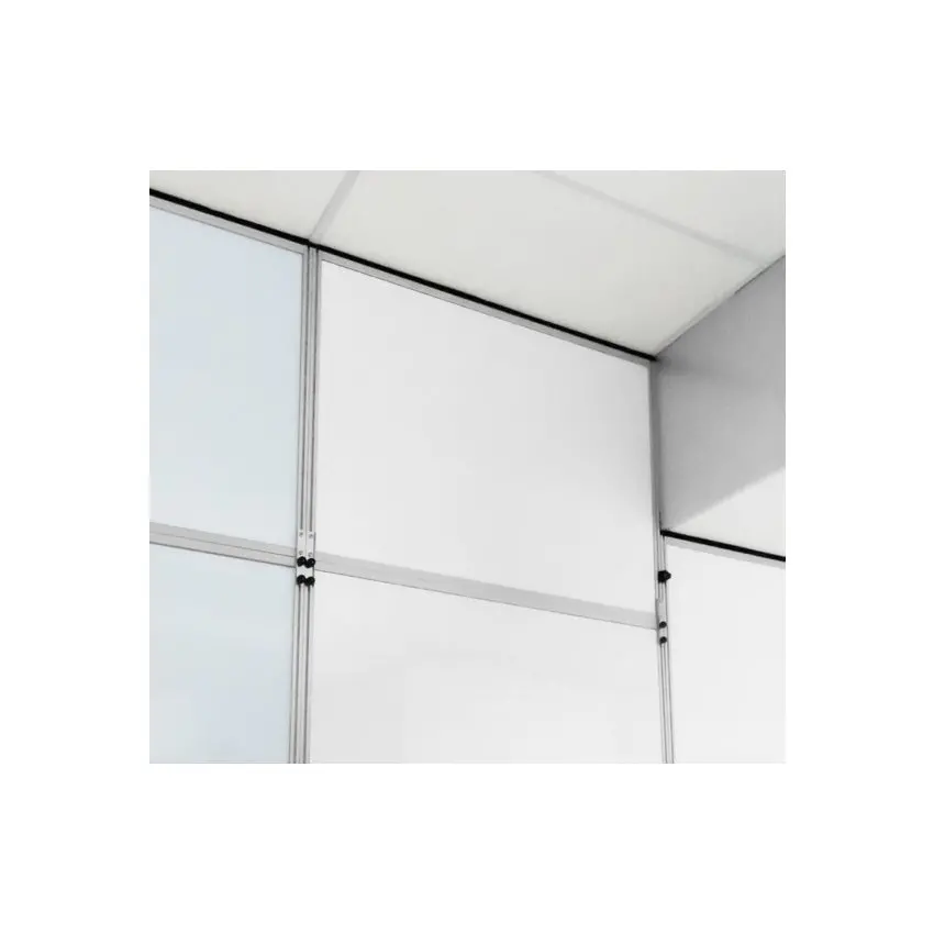 Abatement Agshield-18W-X3 Classic: Panel Height Extension For 18" Wide Panels And Doors. 10'4" To 13'3" - White 1