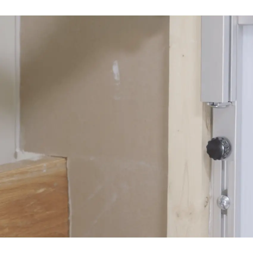 Abatement Agshield-Wsed Three-Piece Metal Adapter To Attach Drywall To Agshield Panels Or Doors (Drywall Not Included). 1