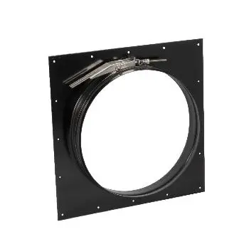 Abatement H2240-12B Quick Connect Collar Blk 12In 1