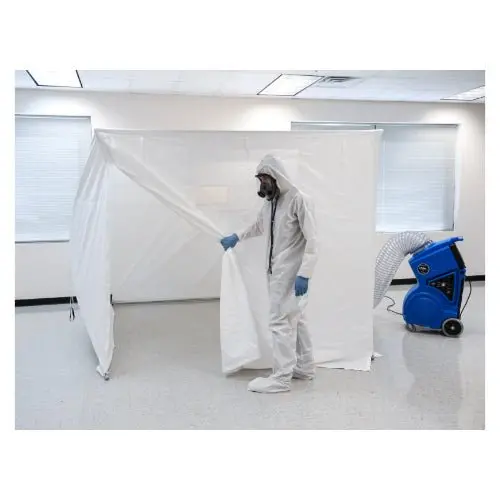 Abatement Isoquad® 8'X10' Patient Bed Enclosure - Pn : Iq810 1