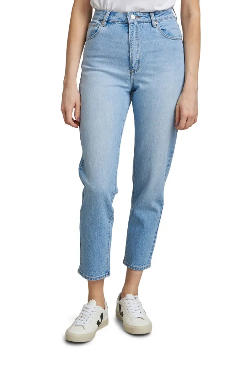 Abrand - 94 High Slim Harper Organic - Light Vintage Indigo 1