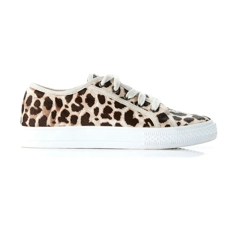 Walnut Melbourne - Chyka Sneaker - Black Leopard 1