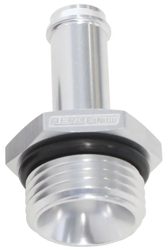 Af414-10-06S Orb-To-Barb Adapter Fitting – Silver Anodized 1