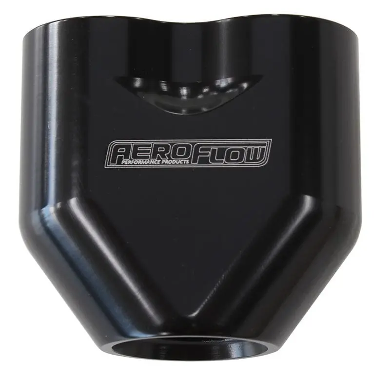 Billet 3-Port Orb U-Block Fitting – Af455-10-08Blk, -10 & -8 Orb Ports 1