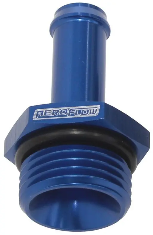 3/8" Straight Hose Barb To -8 Orb Adapter – Af414-08-06 Fitting 1