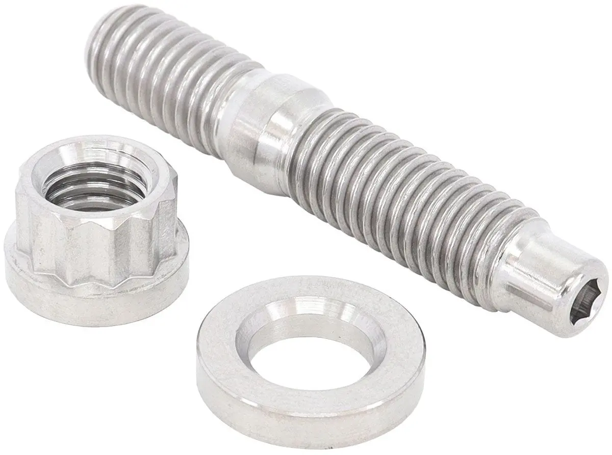 Titanium M8×1.25Mm Stud, Nut & Washer Kit – Af55-2000 1