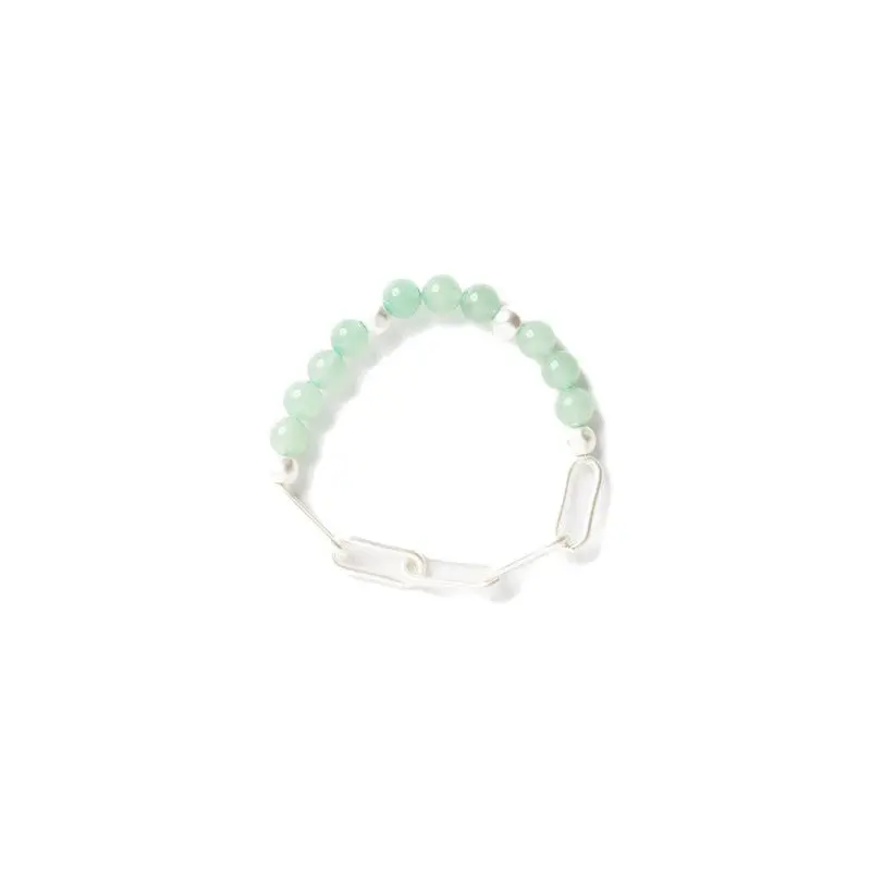Stilen - Aida - Silver And Green Bracelet 1
