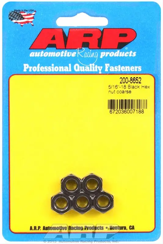 Arp 200-8652 High-Strength Hex Nuts - Grade 8.8 1