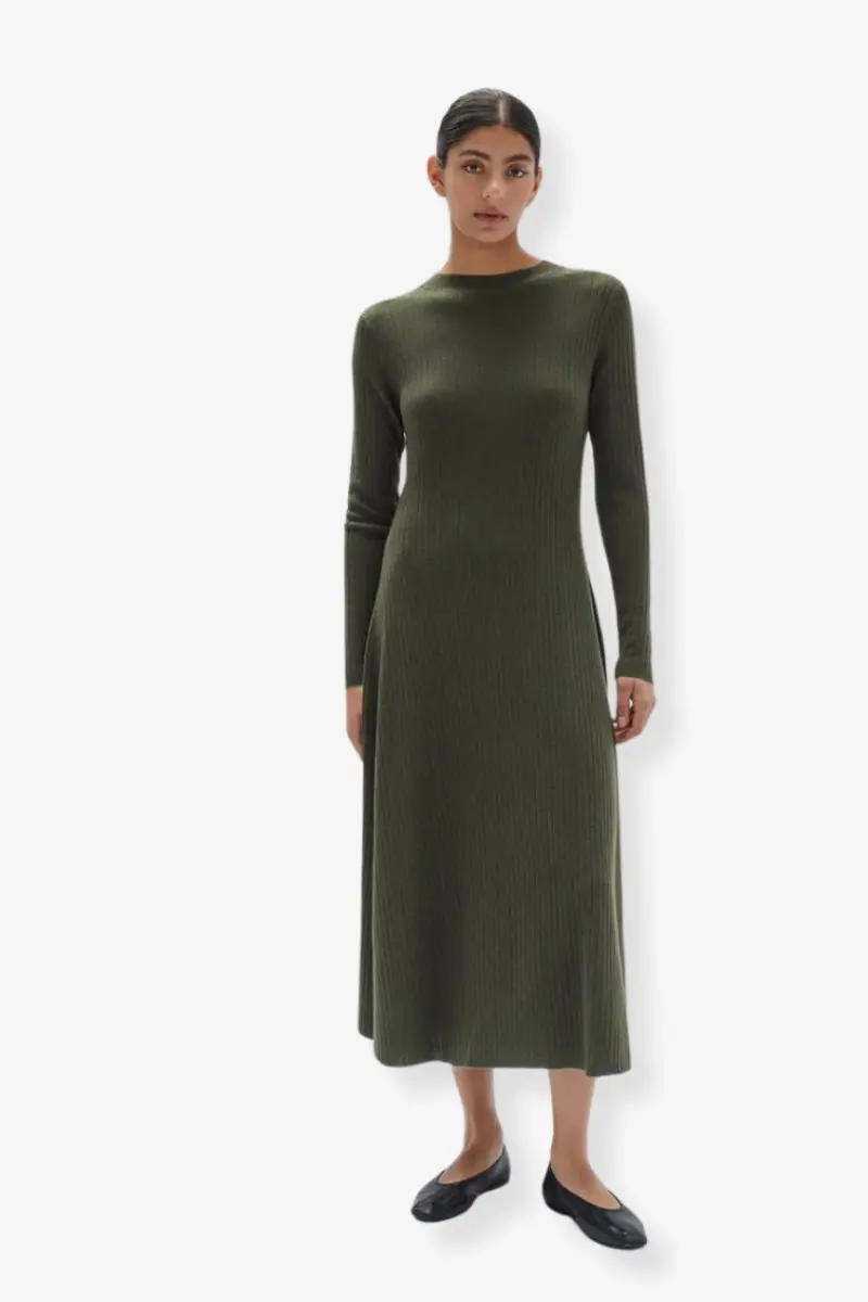 Assembly Label - Mia Dress - Forest 1