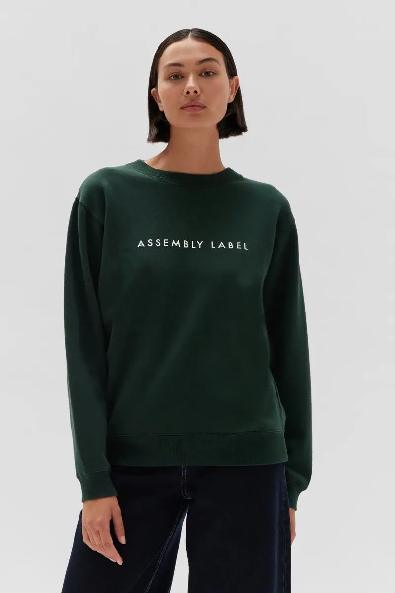 Assembly Label - The Logo Fleece - Cypress 1