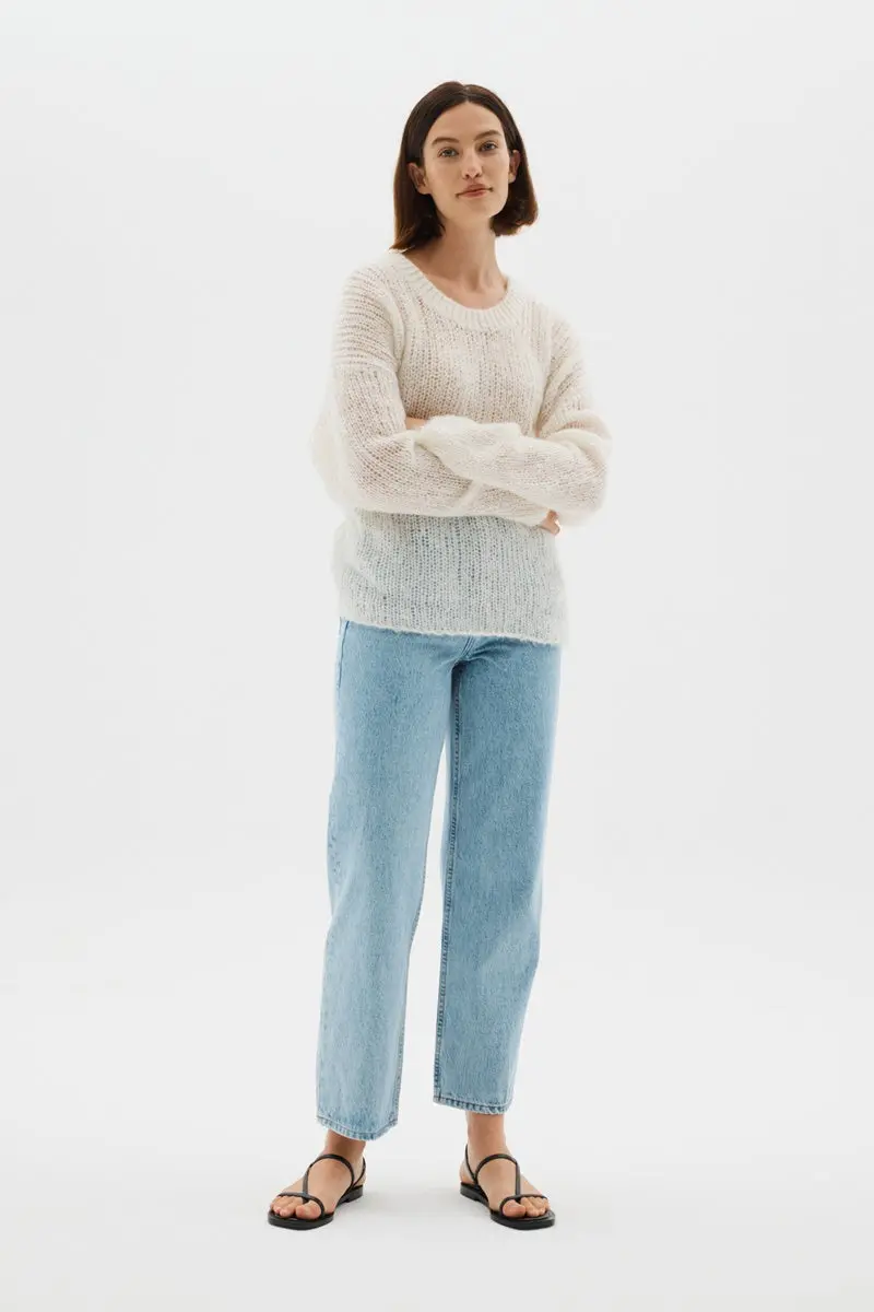 Assembly Label - Elise Knit - Cream 1