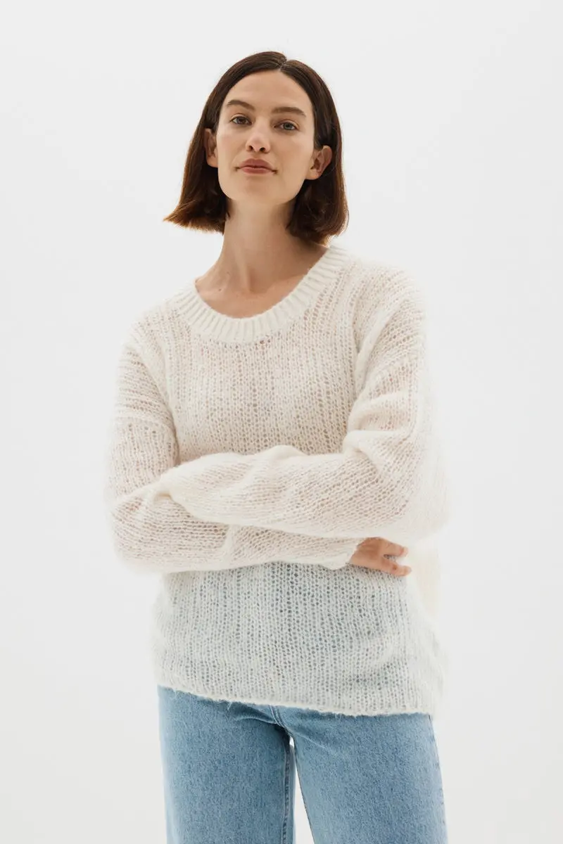 Assembly Label - Elise Knit - Cream 2