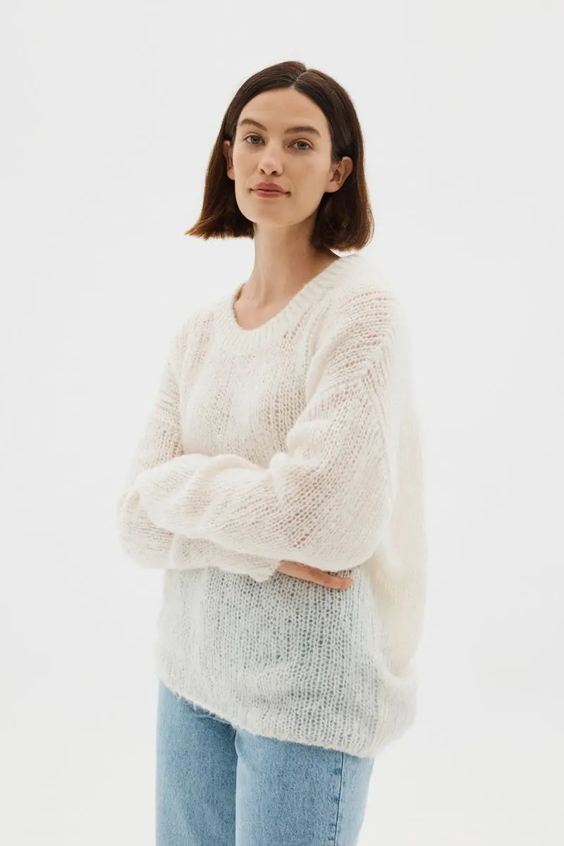 Assembly Label - Elise Knit - Cream 3