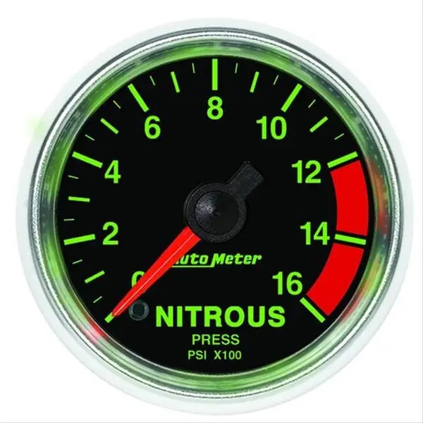 Autometer 3874 Gs Series Analog Gauges For Custom Dash Installations 1