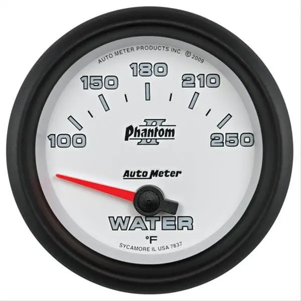 Autometer 7837 Phantom Ii Analog Gauge - 2-1/16" Diameter 2