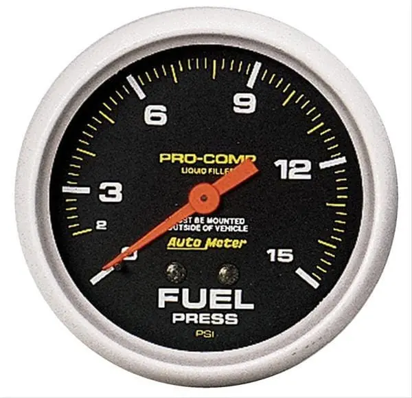 Autometer 5411 Pro-Comp Analog Gauge With White Dial 1