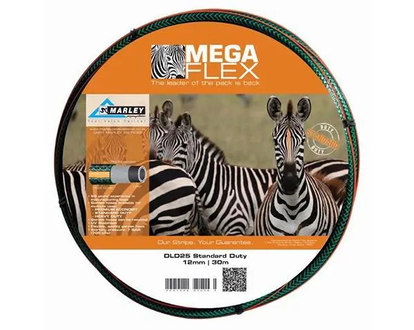 Megaflex Standard Duty Garden Hose 20Mm X 30M 1