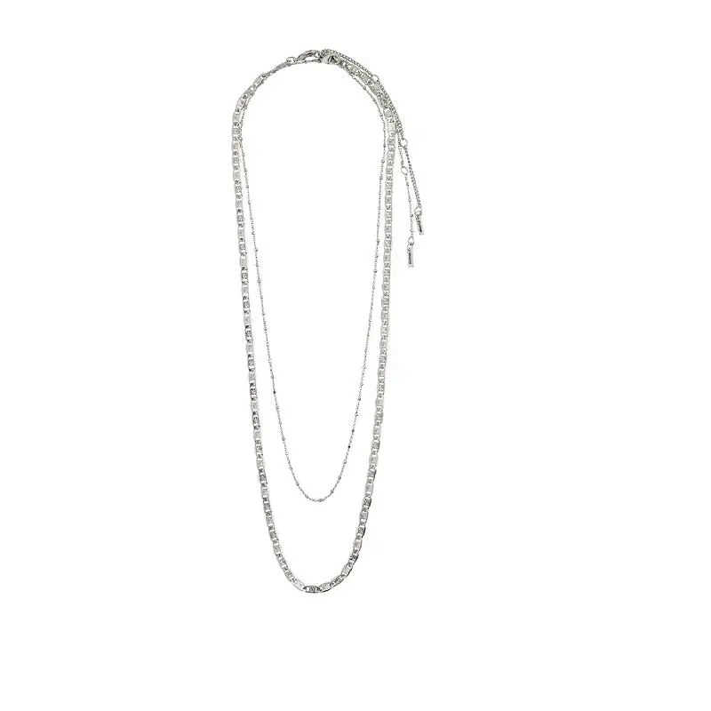 Pilgrim - Intuition Necklace - Silver Plated 1
