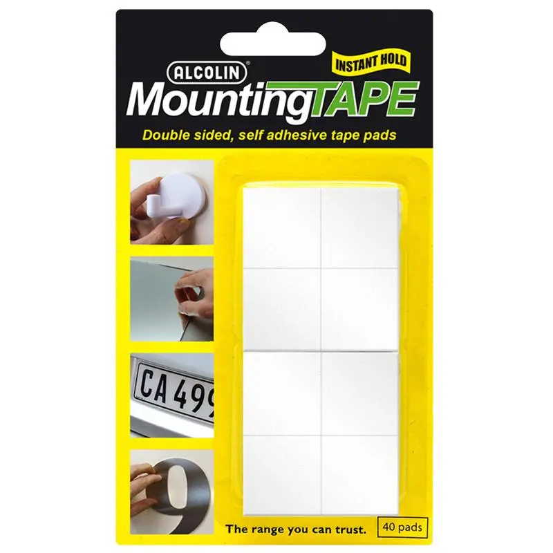 Alcolin Mounting Tape - 40 Pads 1