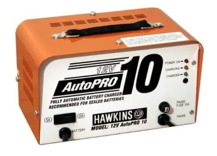 Hawkins Autopro 10, 12 Volt 10 Amp Automatic Battery Charger 1