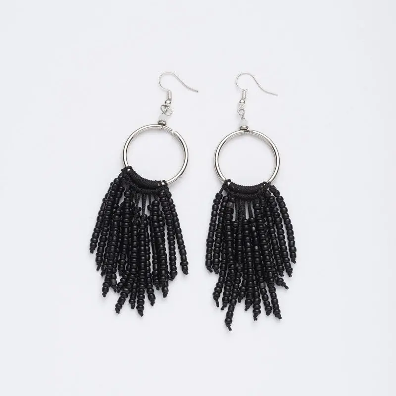 Stilen - Maya Black Earrings 1