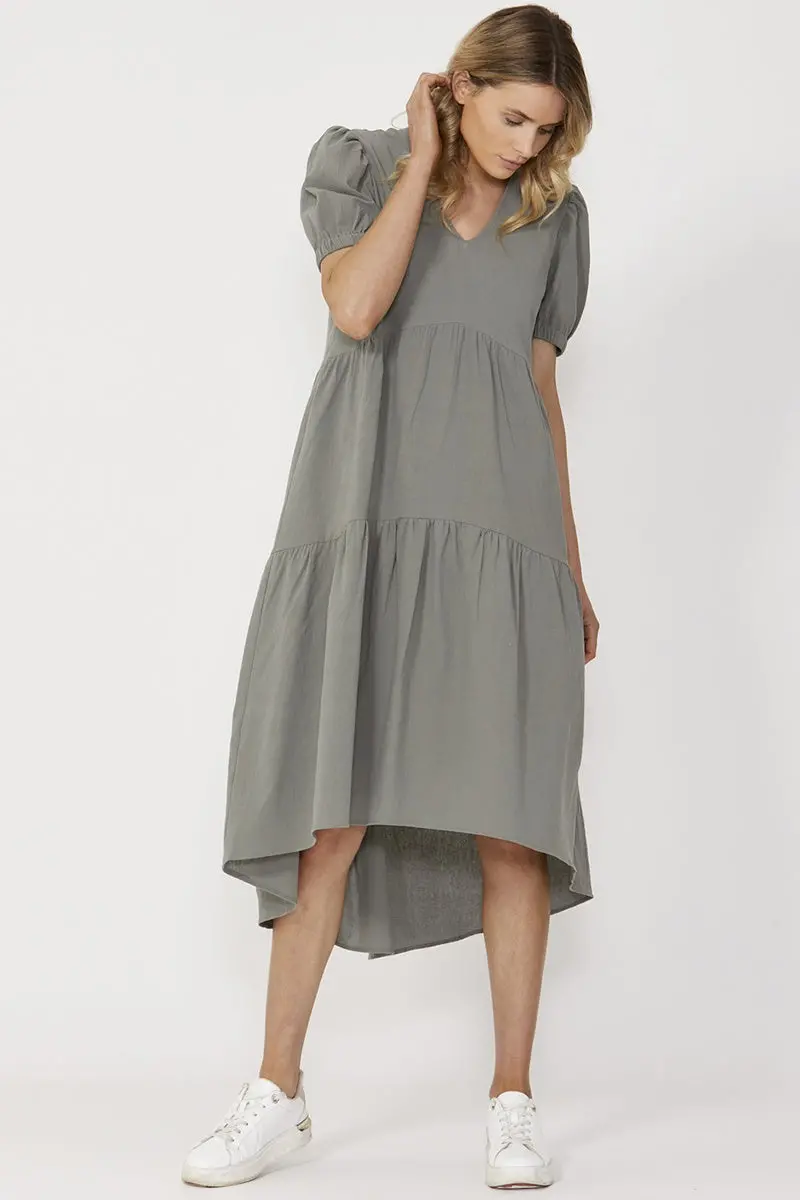 Sass - Elsie Dress - Khaki 1