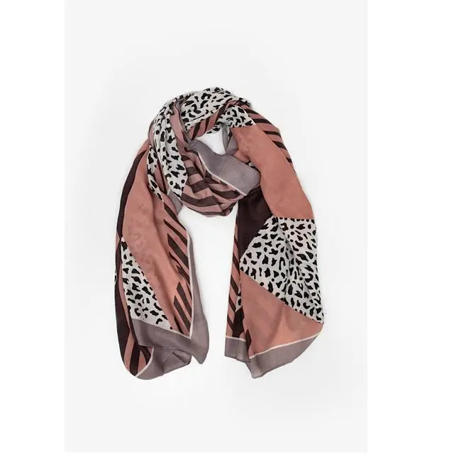 Antler - Cheetah & Stripes Scarf 1