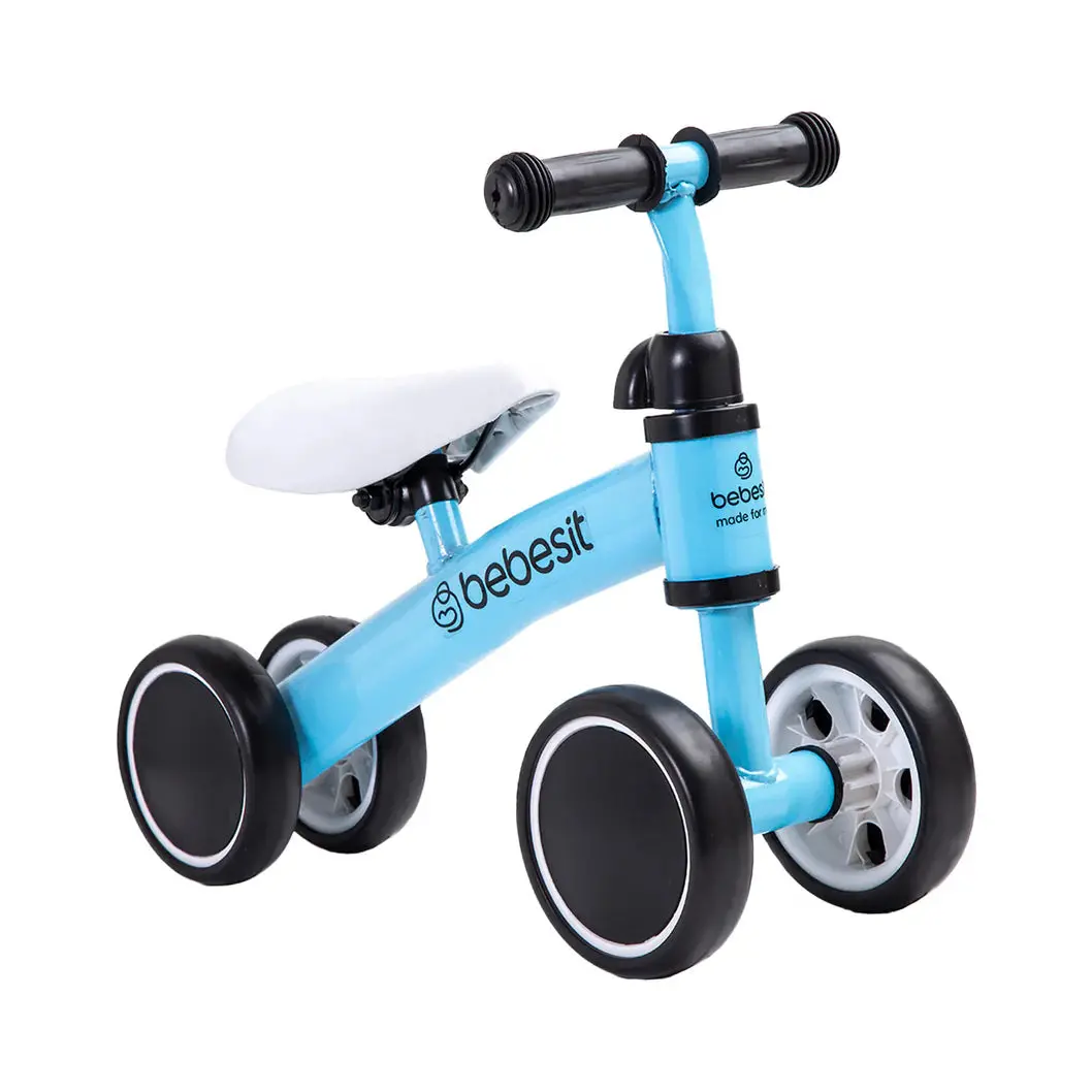 Bicicleta Triciclo Aprendizaje 4 Ruedas Xt02 Azul, Bebesit 1