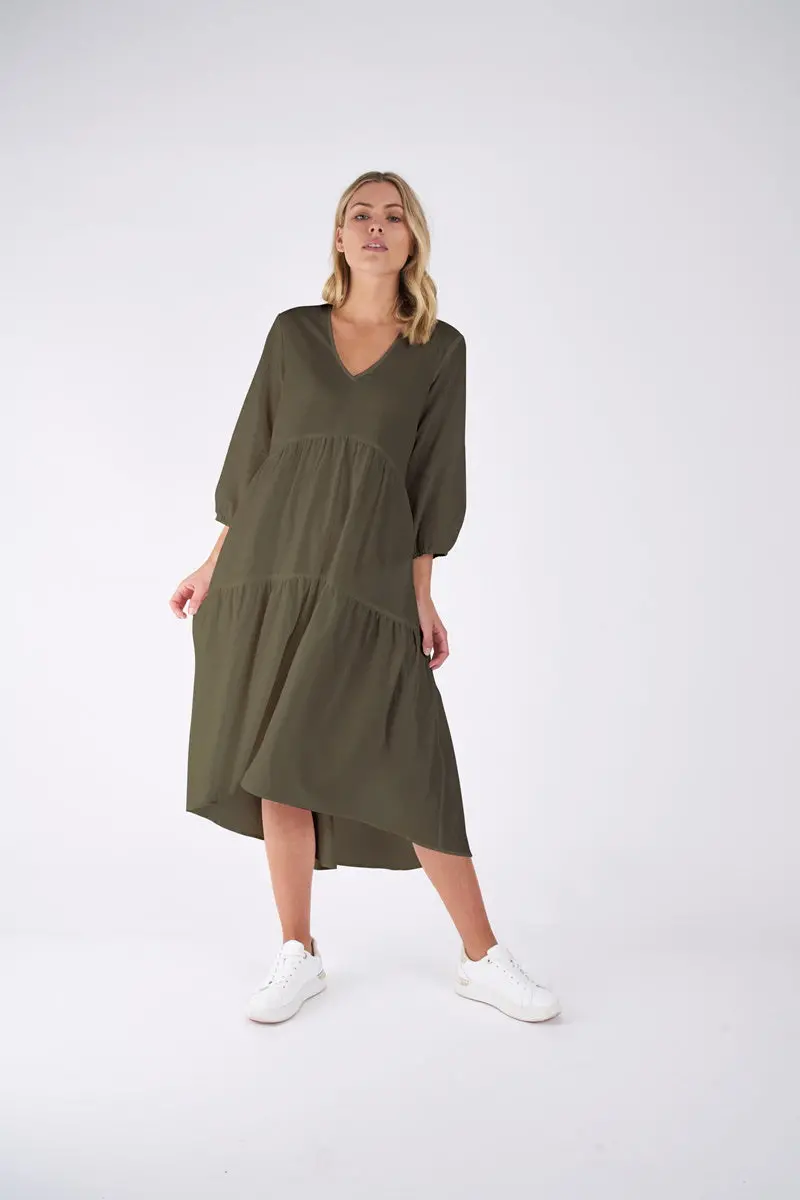 Sass - Alice Dress - Khaki 1