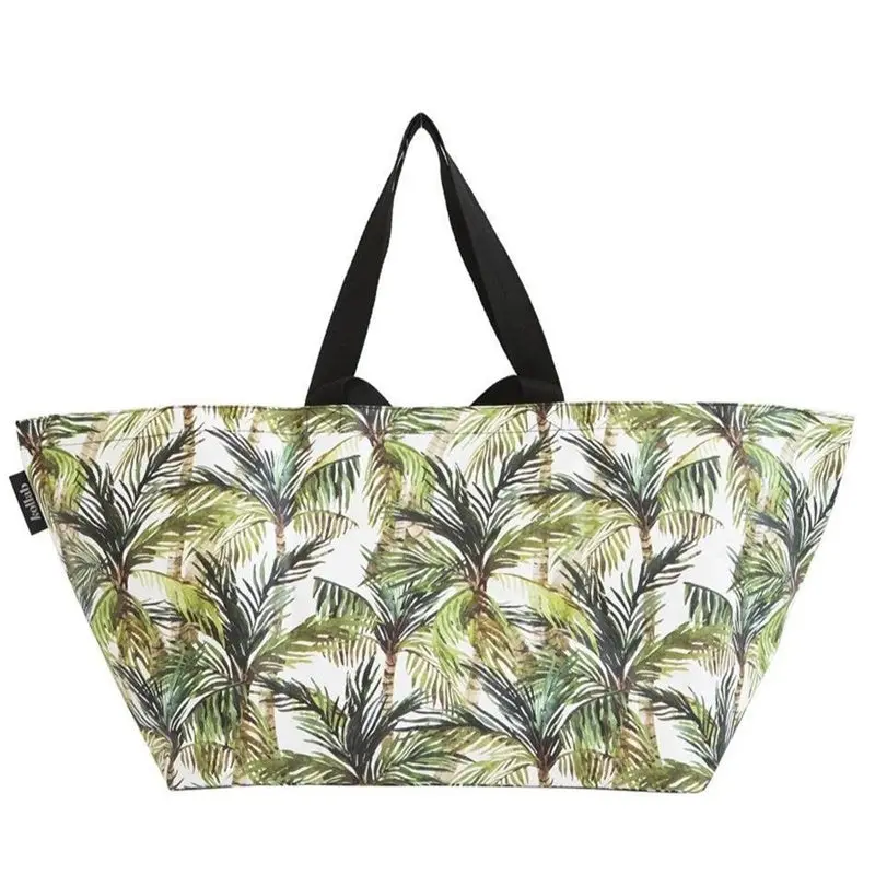 Kollab - Beach Bag - Green Palm 1