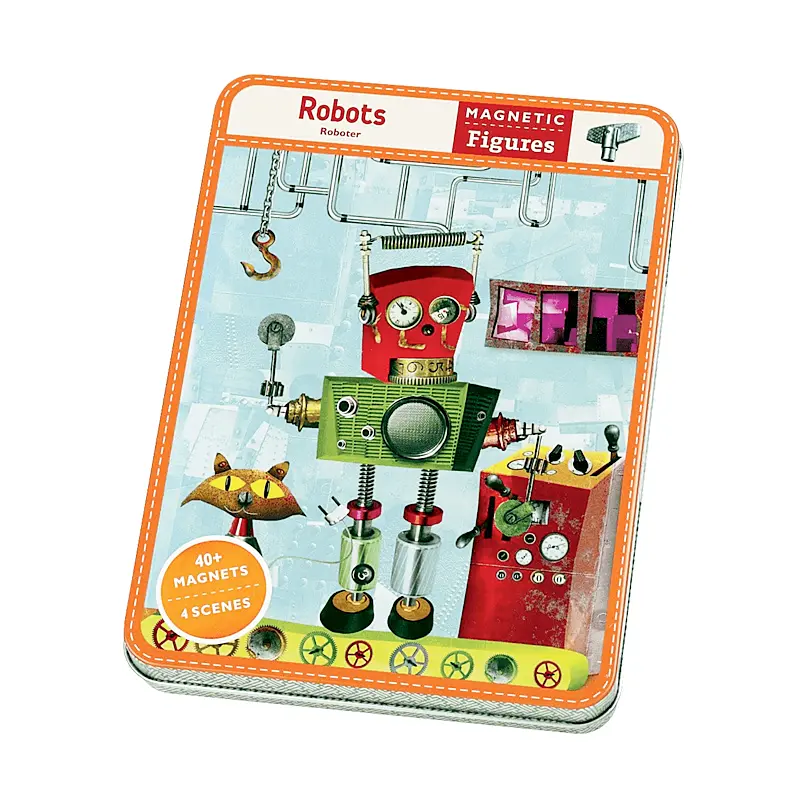 Mudpuppy - Robots Magnetic Set 1