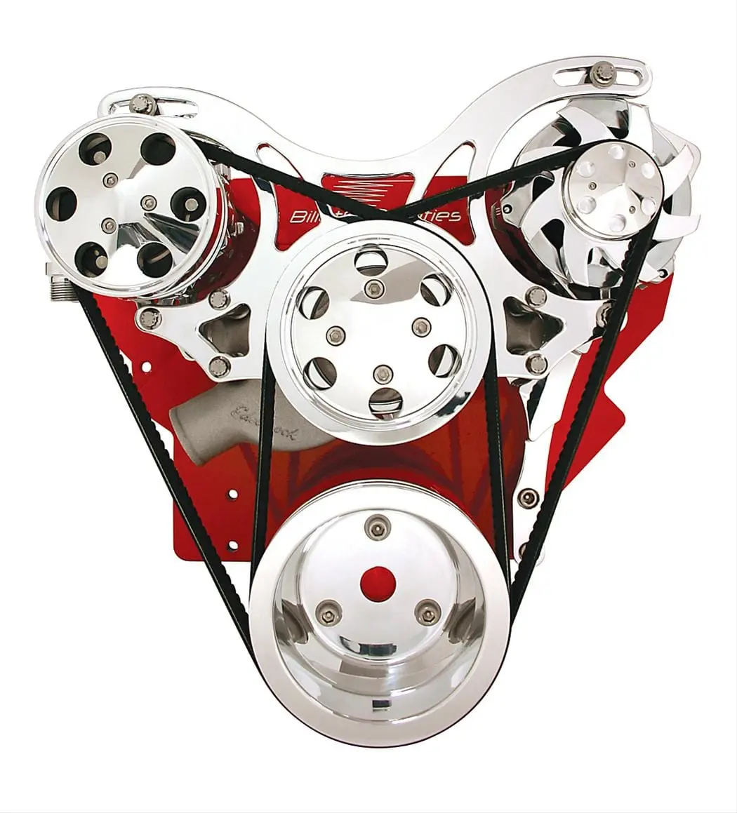 Billet Specialties V3120 V-Trac Serpentine Pulley System 1